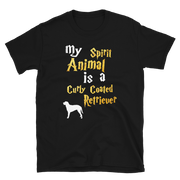 Curly Coated Retriever T shirt -  Spirit Animal Unisex T-shirt