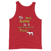 German Wirehaired Pointer Tank Top -  Spirit Animal Unisex