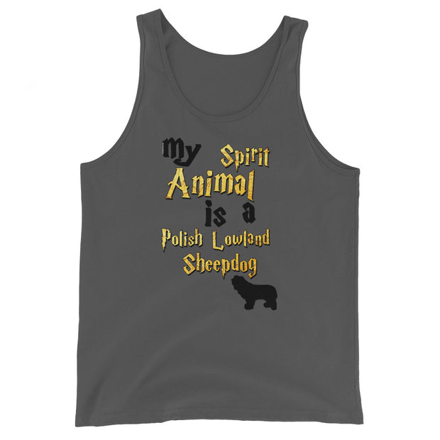 Polish Lowland Sheepdog Tank Top - Spirit Animal Unisex