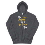 Rat Terrier Hoodie -  Spirit Animal Unisex Hoodie