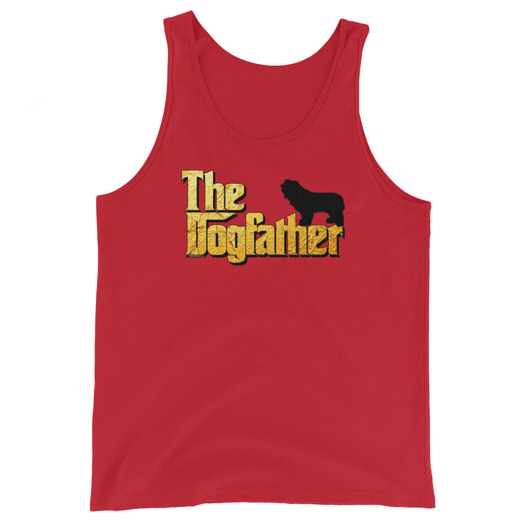 Polish Lowland Sheepdog Tank Top - Dogfather Tank Top Unisex