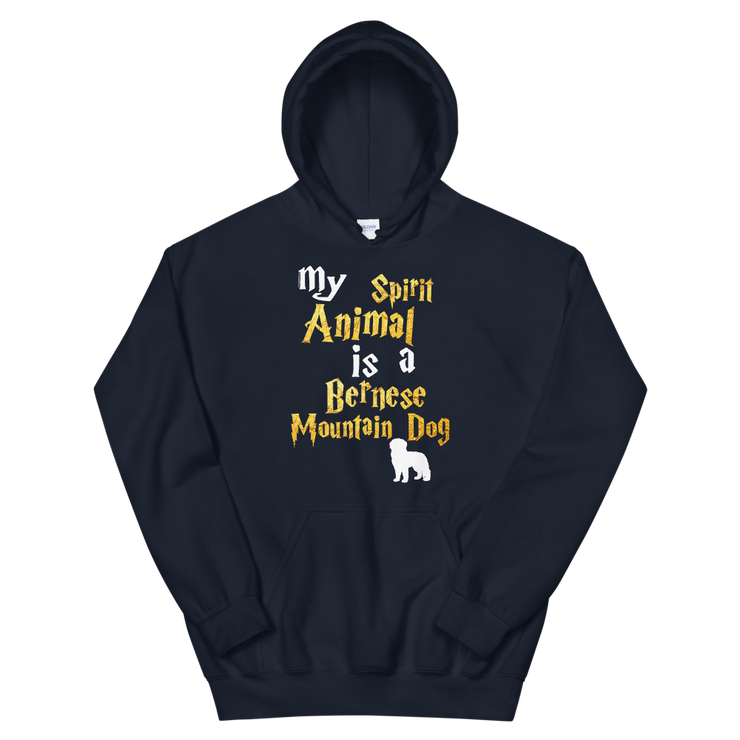 Bernese Mountain Dog Hoodie -  Spirit Animal Unisex Hoodie