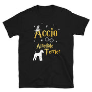 Accio Airedale Terrier T Shirt - Unisex