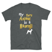 Basenji T shirt -  Spirit Animal Unisex T-shirt