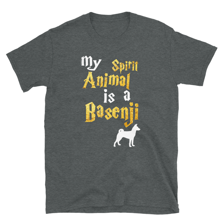 Basenji T shirt -  Spirit Animal Unisex T-shirt