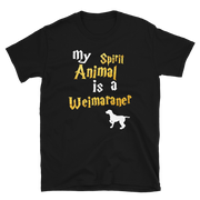 Weimaraner T shirt -  Spirit Animal Unisex T-shirt