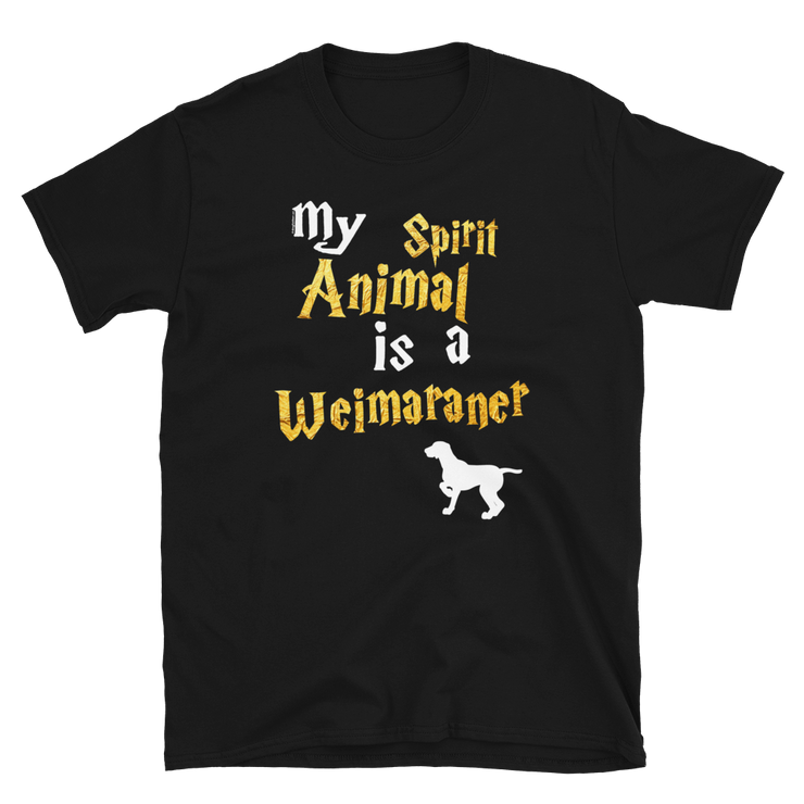 Weimaraner T shirt -  Spirit Animal Unisex T-shirt