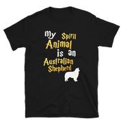 Australian Shepherd Dog T shirt -  Spirit Animal Unisex T-shirt