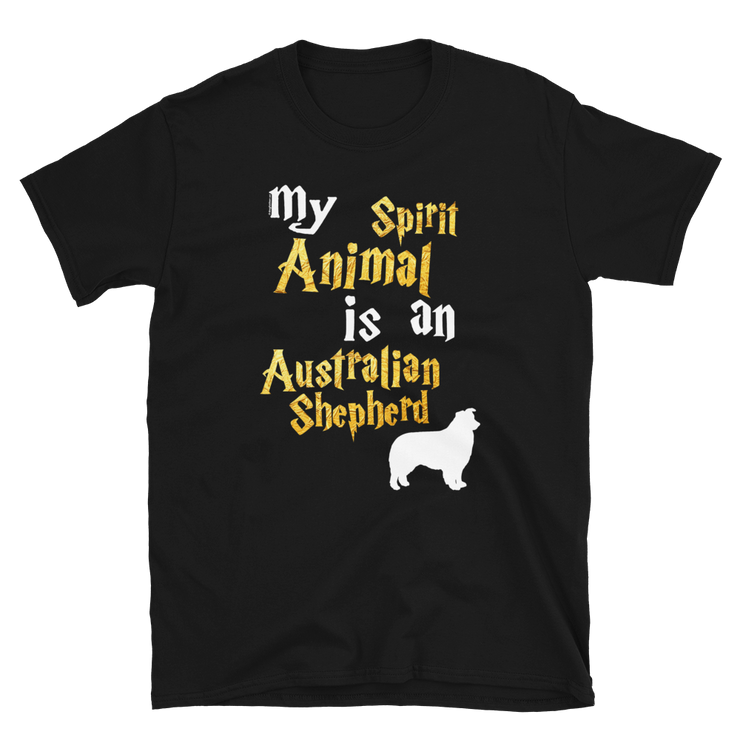 Australian Shepherd Dog T shirt -  Spirit Animal Unisex T-shirt