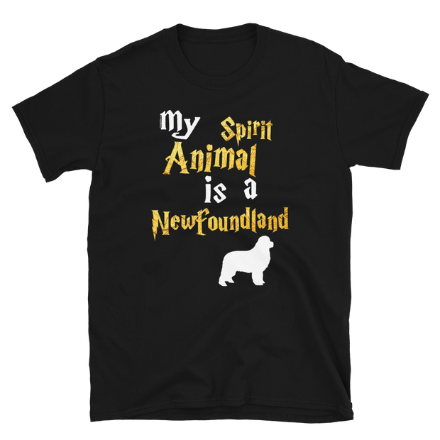 Newfoundland T shirt -  Spirit Animal Unisex T-shirt