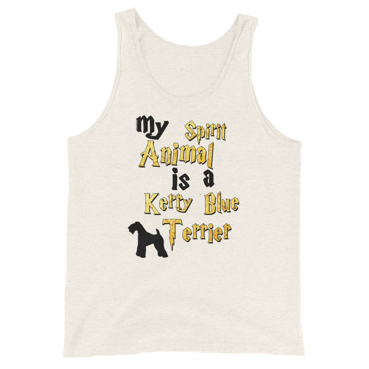 Kerry Blue Terrier Tank Top - Spirit Animal Unisex