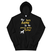 American Hairless Terrier Hoodie -  Spirit Animal Unisex Hoodie