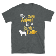 Border Collie T shirt -  Spirit Animal Unisex T-shirt