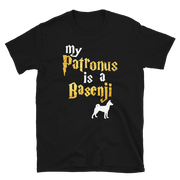 Basenji T shirt -  Patronus Unisex T-shirt
