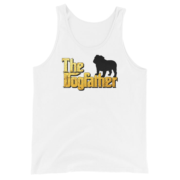 Bulldog Tank Top - Dogfather Tank Top Unisex