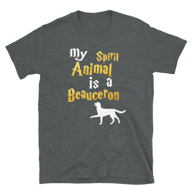 Beauceron T shirt -  Spirit Animal Unisex T-shirt