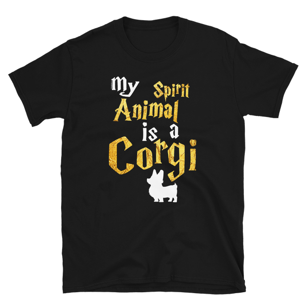 Corgi T shirt -  Spirit Animal Unisex T-shirt