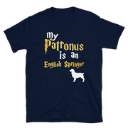 English Springer T shirt -  Patronus Unisex T-shirt