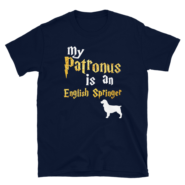 English Springer T shirt -  Patronus Unisex T-shirt