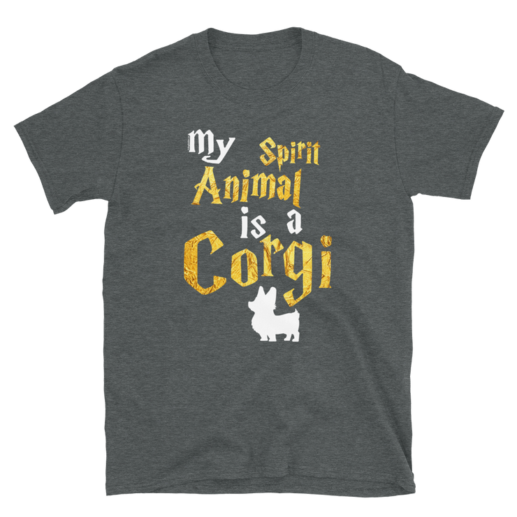 Corgi T shirt -  Spirit Animal Unisex T-shirt