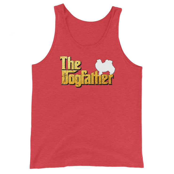 Japanese Chin Tank Top - Dogfather Tank Top Unisex