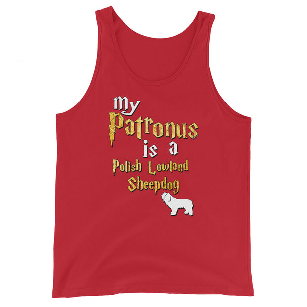Polish Lowland Sheepdog Tank Top -  Patronus Unisex