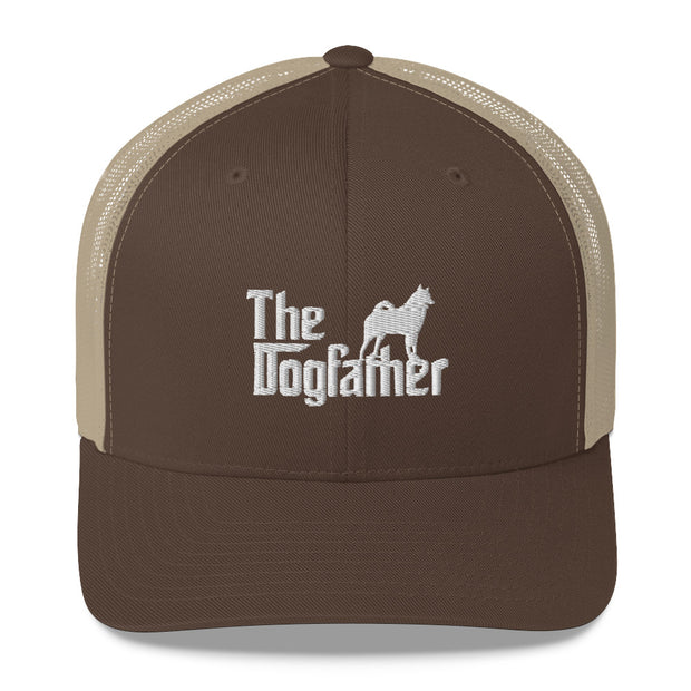 Norwegian Elkhound Dad Hat - Dogfather Cap
