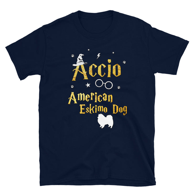 Accio American Eskimo Dog T Shirt - Unisex