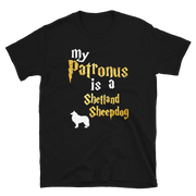 Shetland Sheepdog T shirt -  Patronus Unisex T-shirt