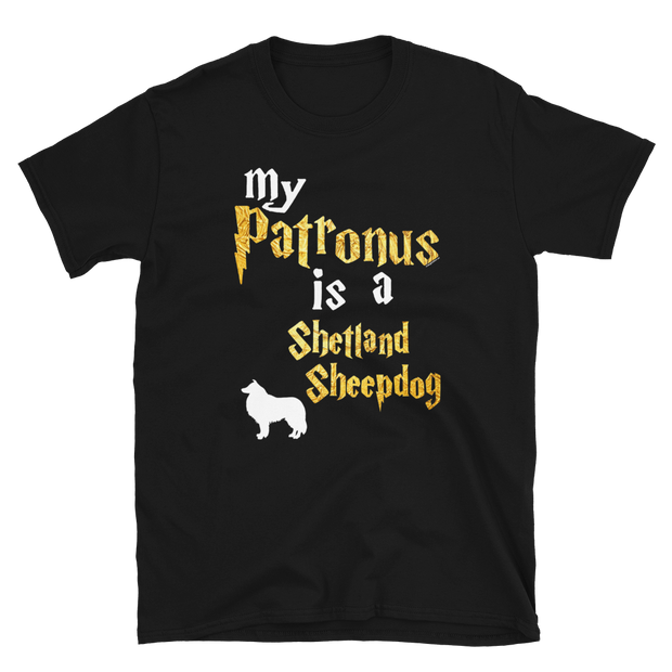 Shetland Sheepdog T shirt -  Patronus Unisex T-shirt
