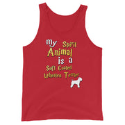 Soft Coated Wheaten Terrier Tank Top -  Spirit Animal Unisex