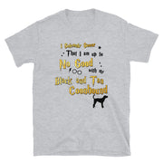 I Solemnly Swear Shirt - Black and Tan Coonhound T-Shirt