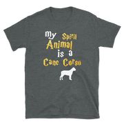 Cane Corso T shirt -  Spirit Animal Unisex T-shirt