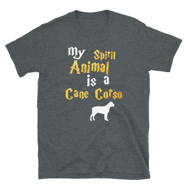 Cane Corso T shirt -  Spirit Animal Unisex T-shirt