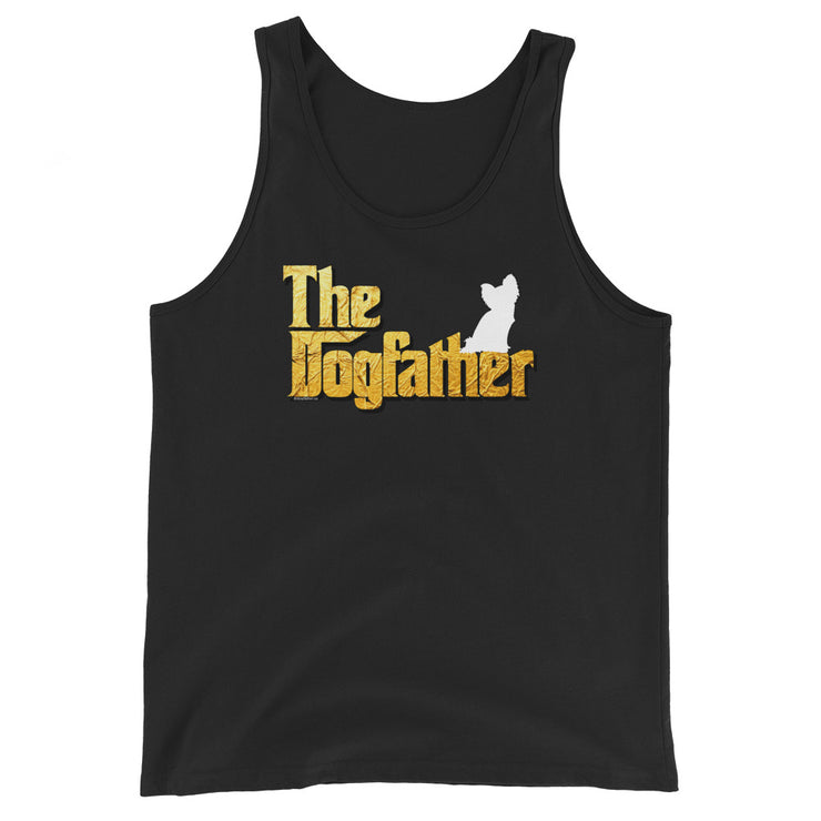 Papillon Tank Top - Dogfather Tank Top Unisex