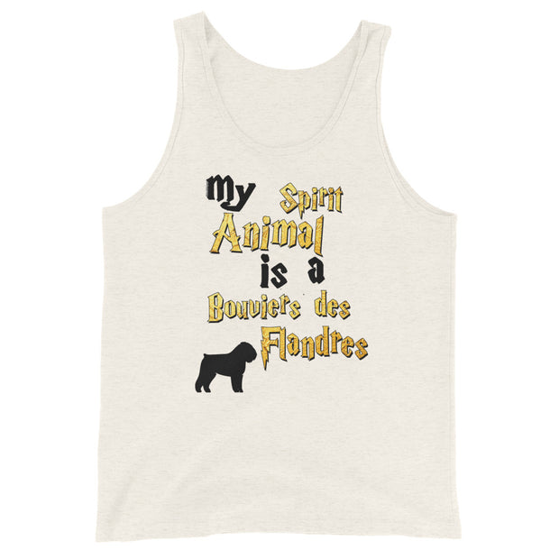 Bouviers des Flandres Tank Top - Spirit Animal Unisex
