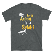 Saluki T shirt -  Spirit Animal Unisex T-shirt
