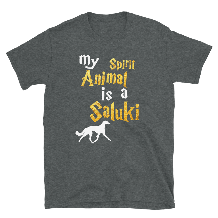 Saluki T shirt -  Spirit Animal Unisex T-shirt