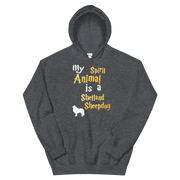 Shetland Sheepdog Hoodie -  Spirit Animal Unisex Hoodie