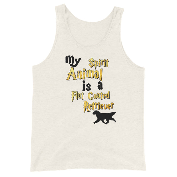 Flat Coated Retriever Tank Top - Spirit Animal Unisex