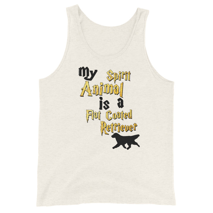 Flat Coated Retriever Tank Top - Spirit Animal Unisex