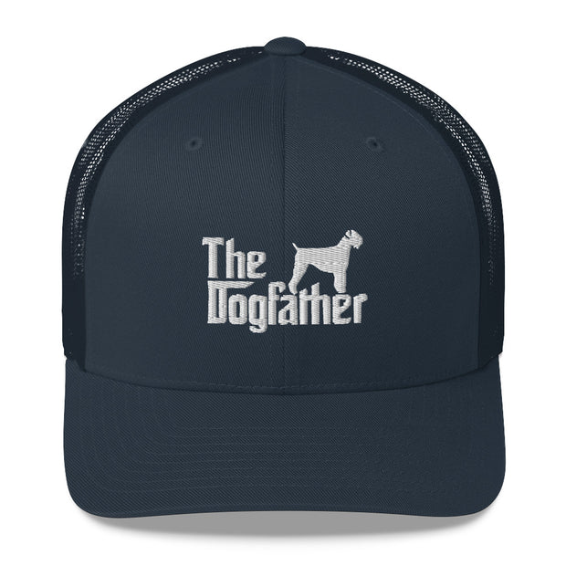 Black Russian Terrier Dad Hat - Dogfather Cap