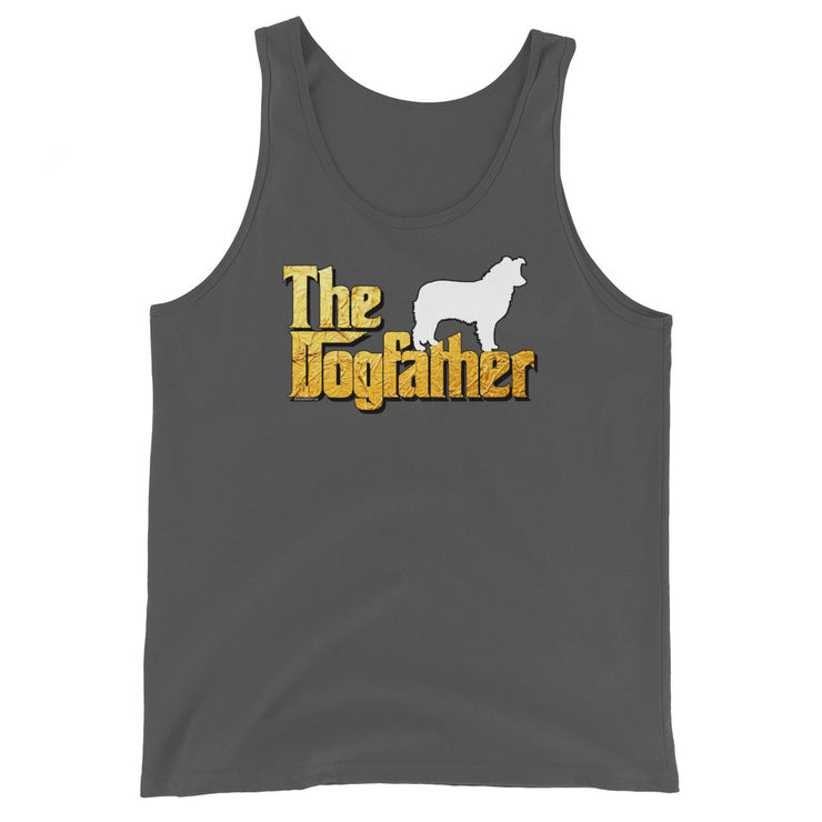 Border Collie Tank Top - Dogfather Tank Top Unisex