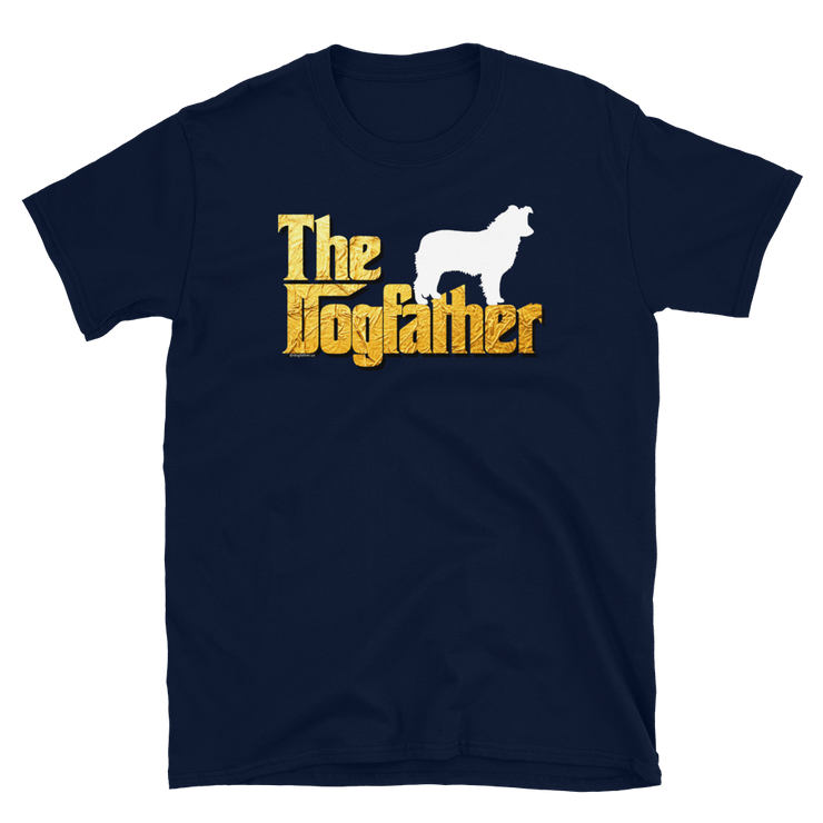 Border Collie Dogfather Unisex T Shirt