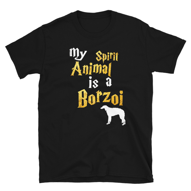 Borzoi T shirt -  Spirit Animal Unisex T-shirt