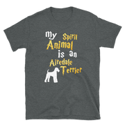 Airedale Terrier T shirt -  Spirit Animal Unisex T-shirt