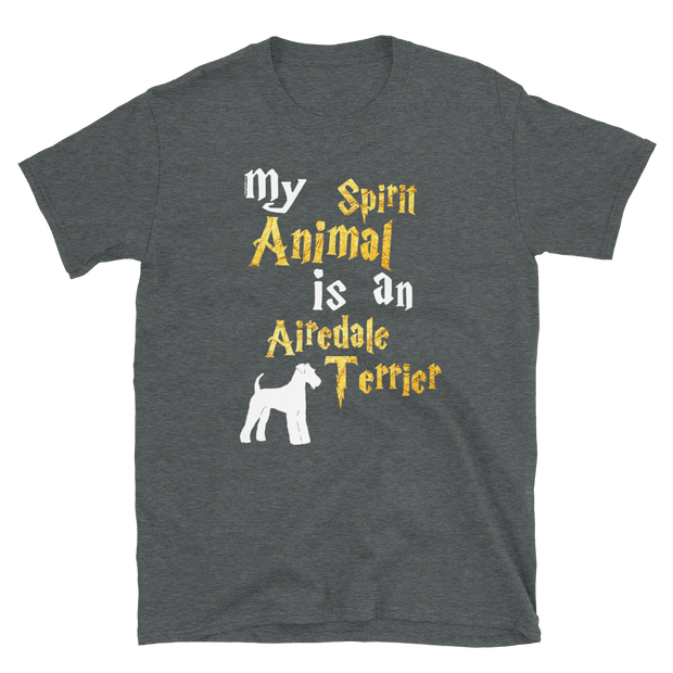 Airedale Terrier T shirt -  Spirit Animal Unisex T-shirt