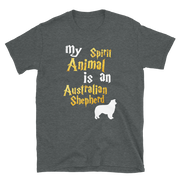 Australian Shepherd Dog T shirt -  Spirit Animal Unisex T-shirt