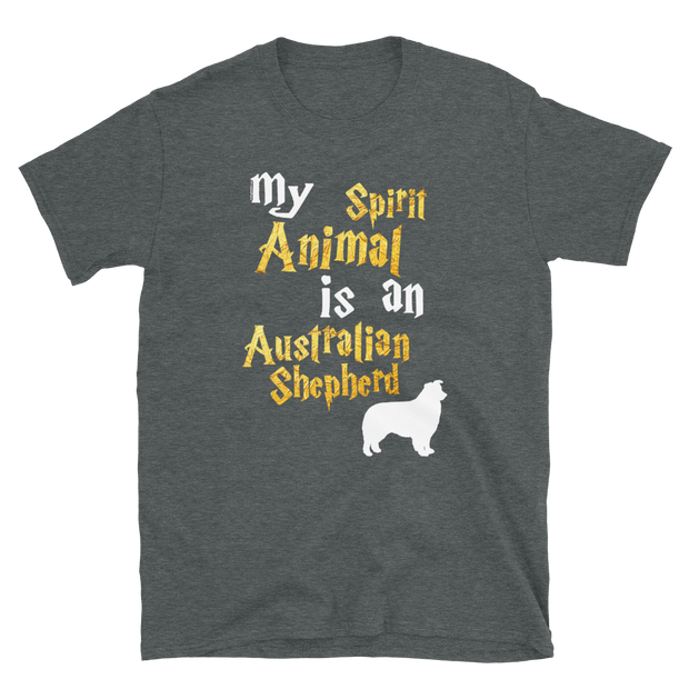 Australian Shepherd Dog T shirt -  Spirit Animal Unisex T-shirt