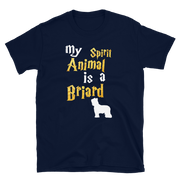 Briard T shirt -  Spirit Animal Unisex T-shirt